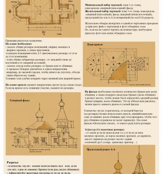 Инструкция по архитектурным обмерам