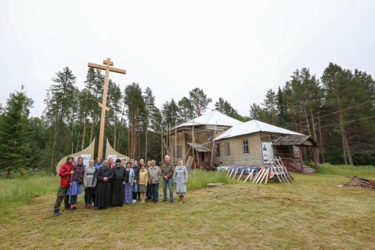 Экспедиция "Красноборск 2018". Храм иконы Божией Матери "Знамение". Архангельская область, Красноборский район, с. Ляпуново (Волчий ручей)