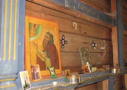 Экспедиция "Пегрема 2018". Часовня Варлаама Хутынского (1750 г.) . Республика Карелия, Медвежьегорский район, д. Пегрема