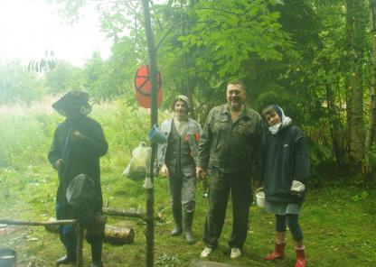 Экспедиция "Матчезеро 2018". Часовня Троицы Живоначальной (1770 г.). Республика Карелия, Олонецкий район, д. Матчезеро