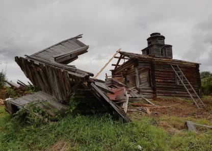 Экспедиция "Верховажье-4 2018". Часовня Илии Пророка. Вологодская область, Верховажский район, д. Григоровская.