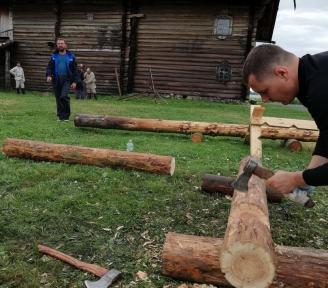На острове Кижи проходит II Фестиваль плотницкого мастерства!