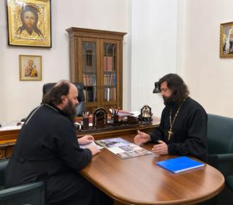 Рабочая встреча председателя ФХУ и руководителя проекта "Общее дело. Возрождение деревянных храмов Севера"