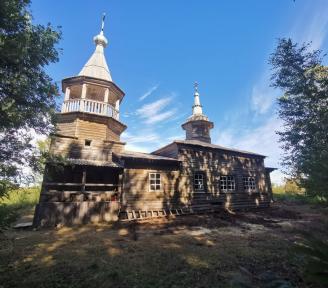 Завершены работы по сохранению храма в Ворзогорах!