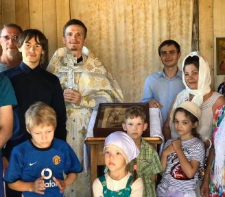 Первая Литургия со времен закрытия храма была отслужена в Тюневом Посаде!