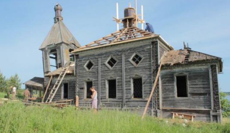 Храм Илии Пророка в д. Кривцы (м/о Мошинское)