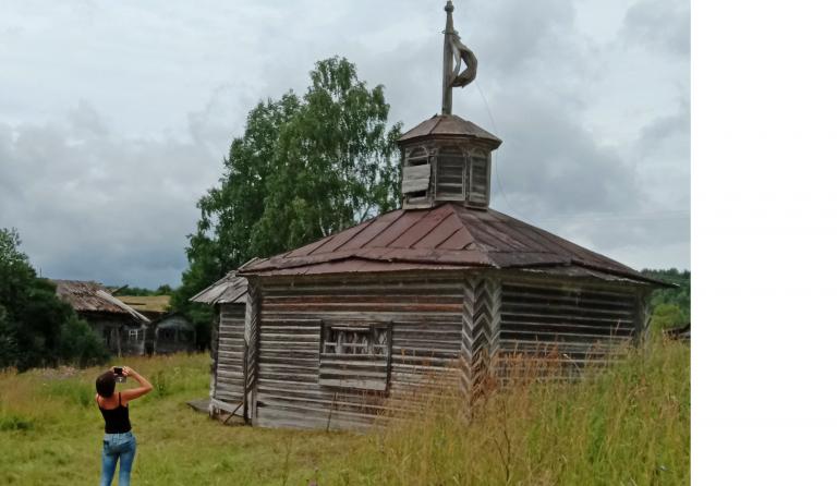 Часовня Николая Чудотворца в д.Костюнинская (Захарово)